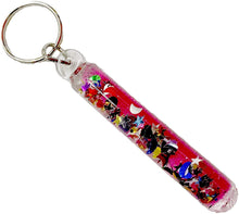 Prismatic Glitter Wand Key Chain Key Ring 1 Key tag