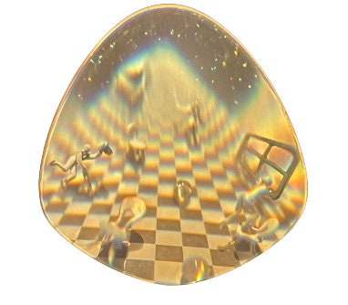Hologram Lapel Pin Show Off