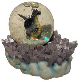 Colorful Dragon Globe On cloud