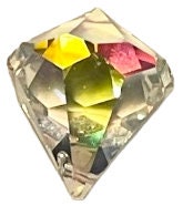 Clear Faceted Bell Crystal - 30mm | Exquisite Elegance with Hanging Hole