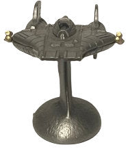 Handcrafted Pewter A-Wing Fighter Miniature - 1.7" Height, 2.5" Width - Star Wars Collectible