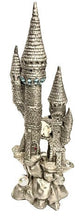 Pewter Rapunzel Castle: A Magical 8-Inch Masterpiece with Crystal Elegance