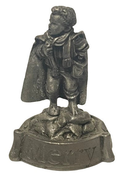 Pewter Merry: A Miniature Tribute to the Adventurous Hobbit from Lord of the Rings