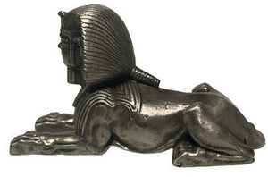 Sphinx Pewter Statue: A Mythical Marvel in Miniature - 1.7 inches of Enchantmen