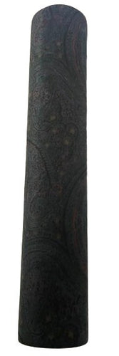 Enchanting 11.5-Inch Velvet Liquid Motion Kaleidoscope with Colorful Stones