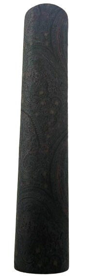 Enchanting 11.5-Inch Velvet Liquid Motion Kaleidoscope with Colorful Stones