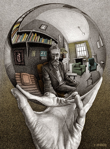M.C. Escher Self Portrait - 1000pc Jigsaw Puzzle