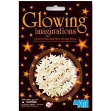 Glow Mini Stars Orange